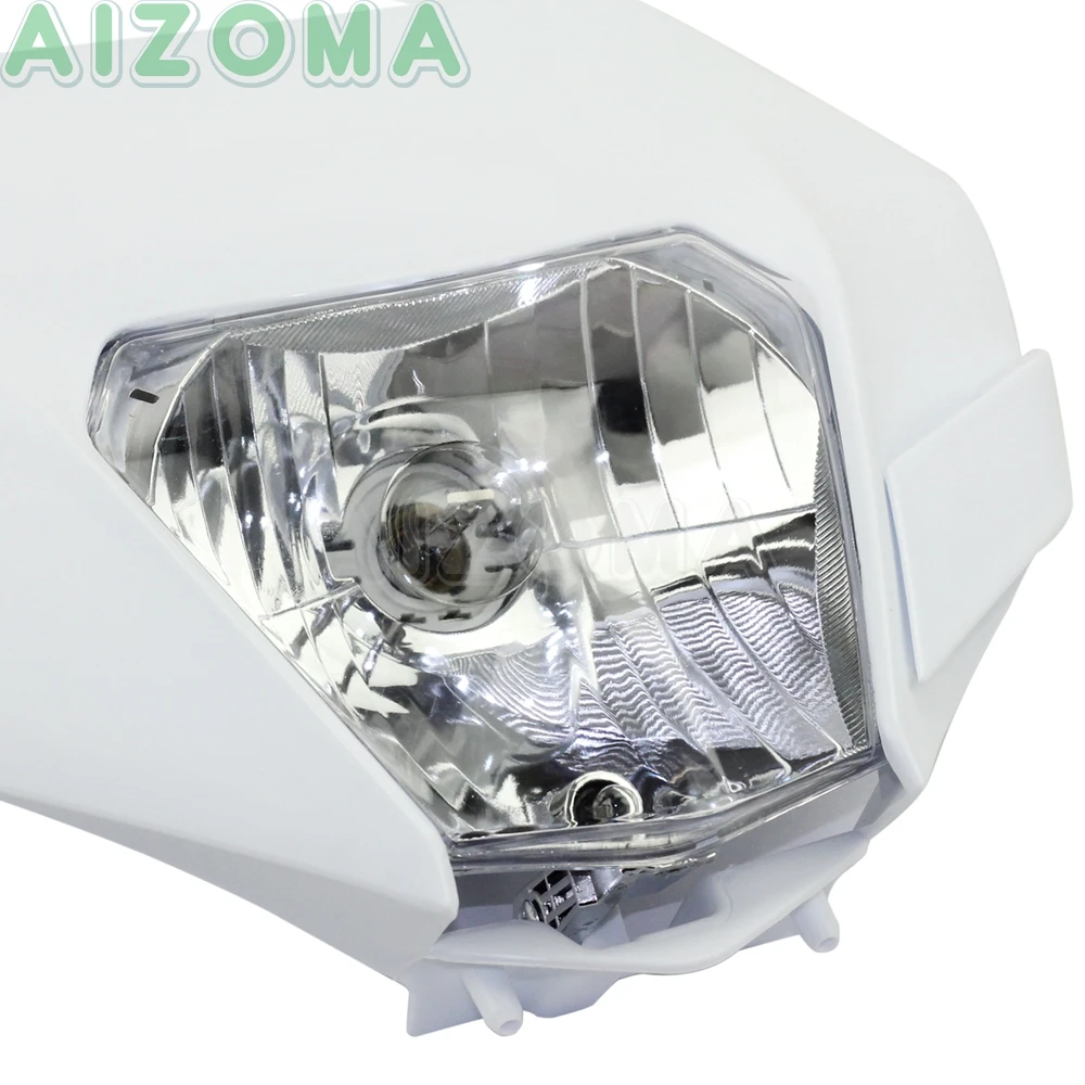 Передняя фара для мотоцикла Supermoto Yamaha WR250F WRF450 SMR XCF EXC SX F XC SXF двойная Спортивная