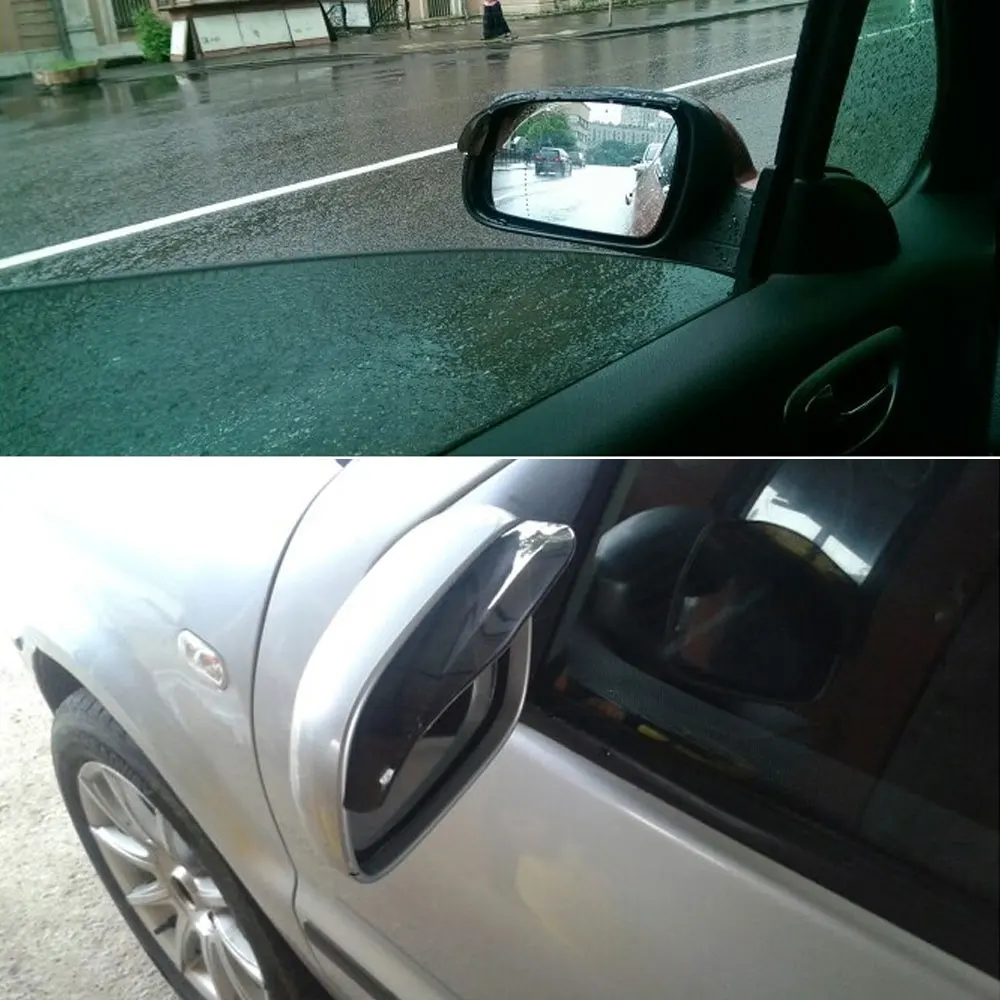 DSYCAR 1 пара автомобильных наклеек заднего вида с защитой от дождя | Автомобили и