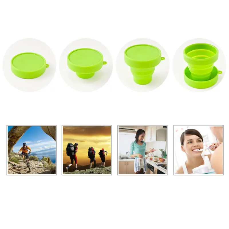 1pcs sterilizer cup for women menstrual cup silicona flexible Menstrual sterilizing cup Foldable Outdoor Sport Water Cup