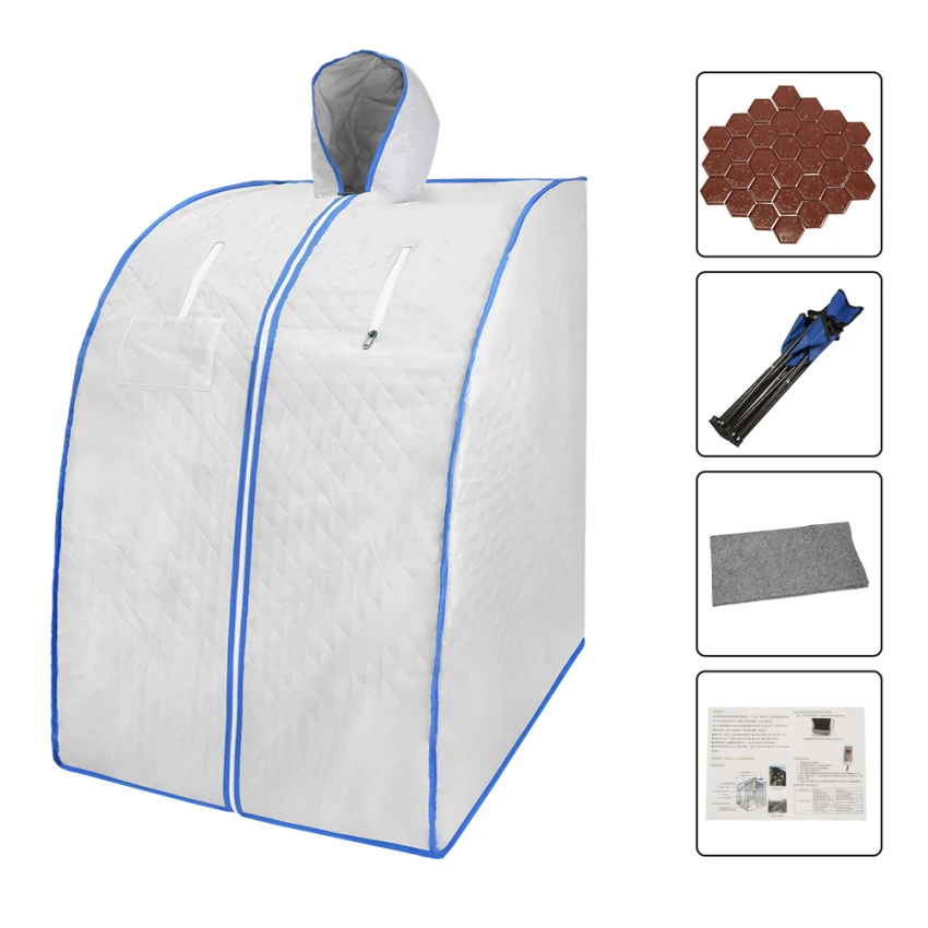 Портативная сауна палатка 220 В с пультом дистанционного управления обновленное