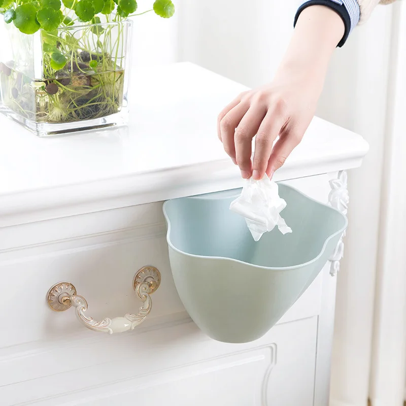 Креативная подвесная корзина для мусора в кухонном шкафу домашняя большая