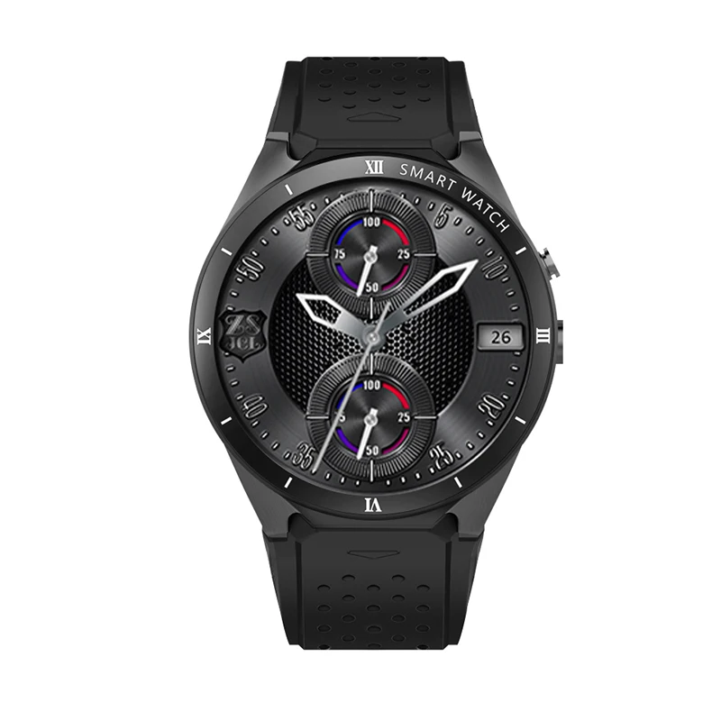 Смарт-часы Kingwear KW88 Pro, Android телефон, 1 ГБ, 16 ГБ, монитор сердечного ритма, камера, gps, спортивные Смарт-часы для мужчин и женщин, для Android IOS