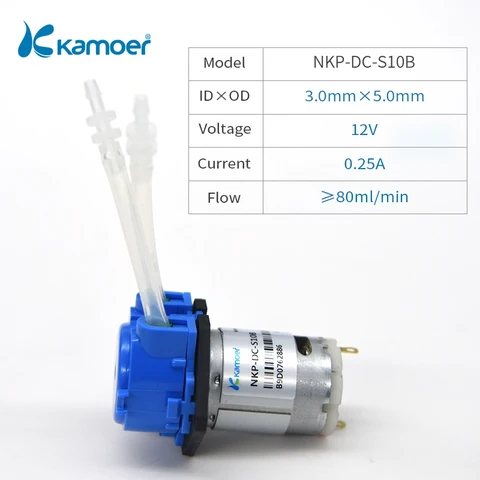 Перистальтический насос Kamoer NKP с низким потоком 12 В