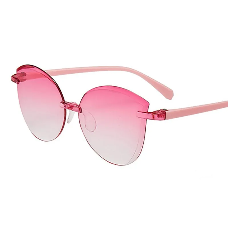 Очки солнцезащитные Детские без оправы UV400 модные очки с оправой для мальчиков и