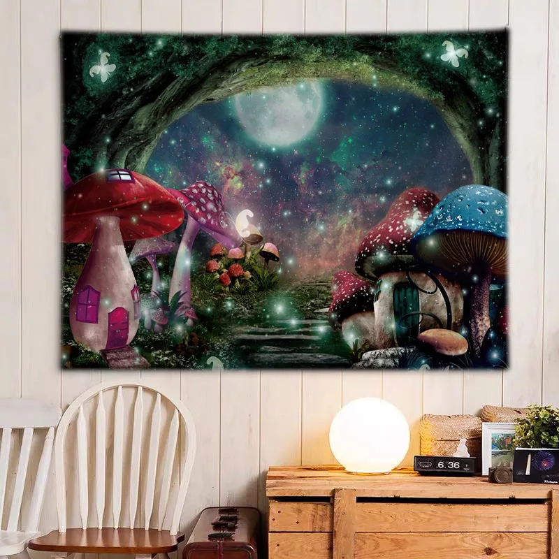 

Abstric Pattern Tapestry psychedelic Wall Hanging Tapestries For Home Deco Living Room Bedroom Wall Art Large Size Free Dropping