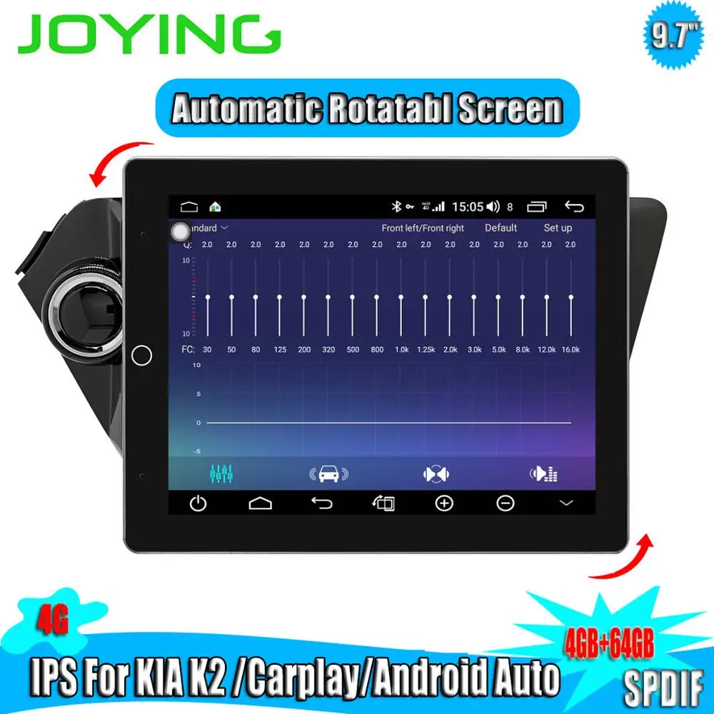 Магнитола JOYING для KIA K2 9 7 дюйма Android 8 1 GPS | Автомобили и мотоциклы