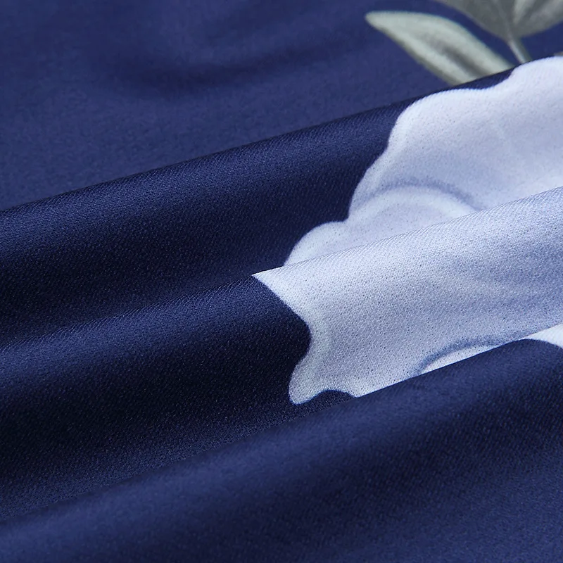 Женские комбинезоны с длинным рукавом и цветочным принтом сексуальные атласные