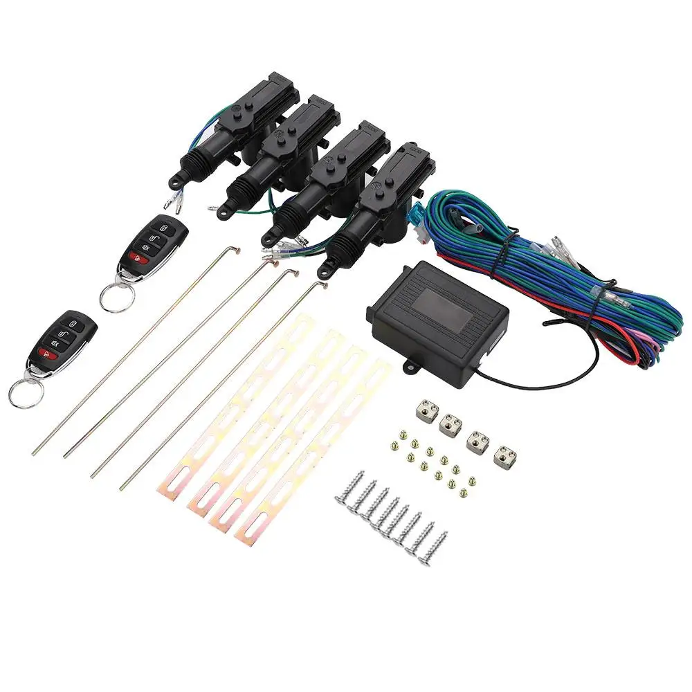 

2020 Anti-Theft Lock Central Lock Black Truck Keylessentry DC12V Copper Core for CHADWICK