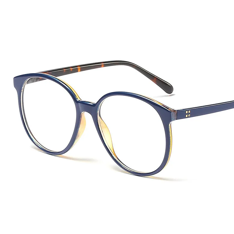 

New Fashion High Quality Glasses Frame Women Black Eyeglasses Frame Vintage Round Clear Lens Glasses Optical Spectacle Frame