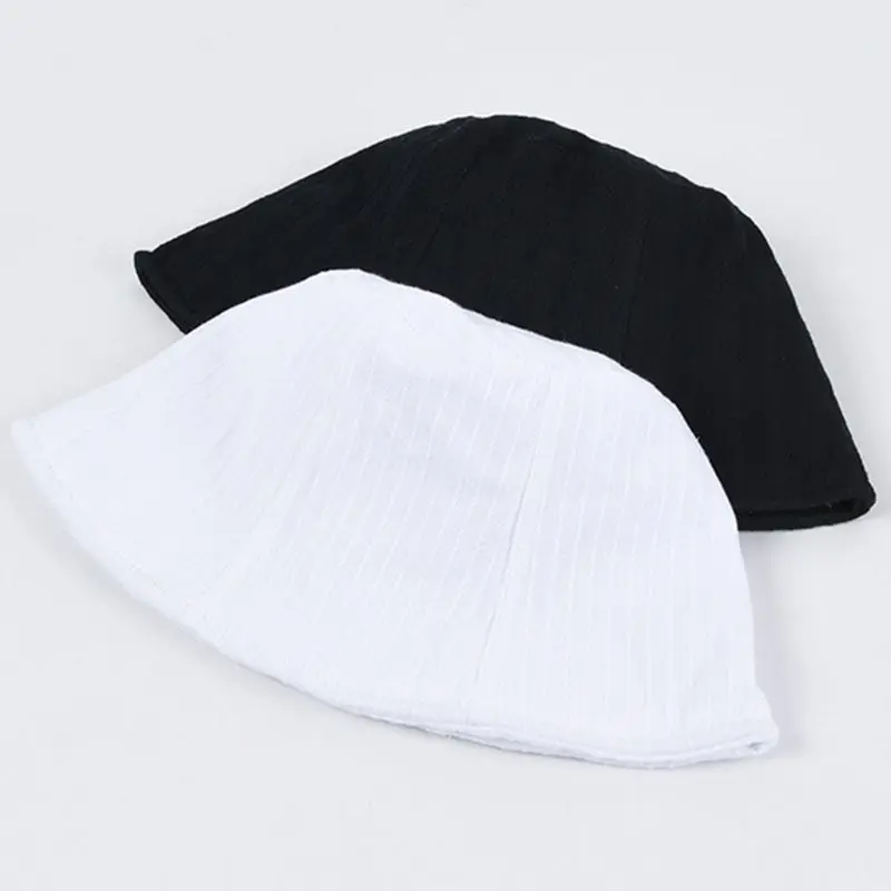 

Classic Solid Color Bucket Hat Women Men Summer Sun Hunting Fisherman Cap Headwear Accessory