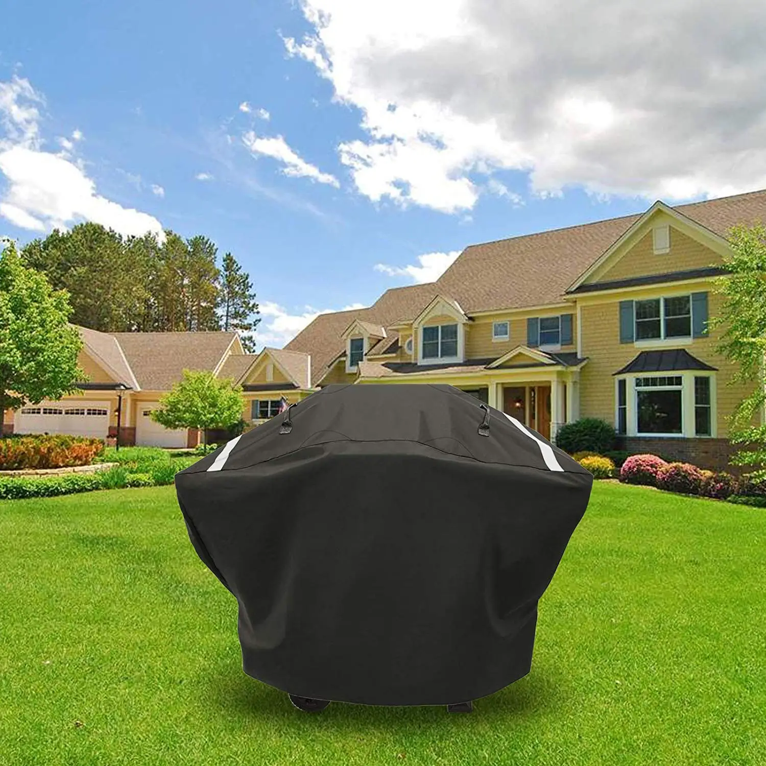 Hisencn сверхмощный Водонепроницаемый 2 3 горелки газовый Гриль Крышка для Char Broil Rip