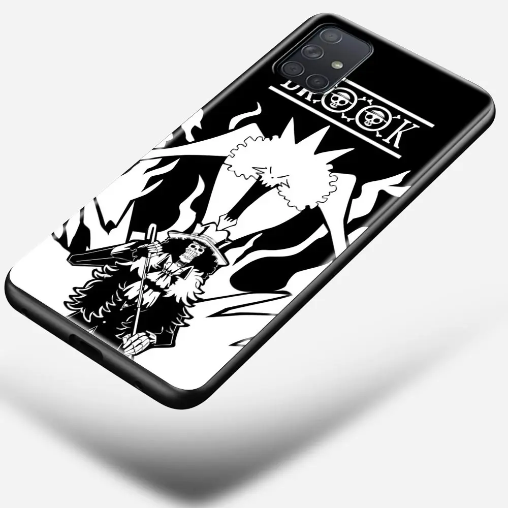 

Japan Anime One Piece Zoro Case For Samsung Galaxy M11 M21 M31 M51 M40 Accessories For Mobile A51 A71 Phones Black Shell Cover
