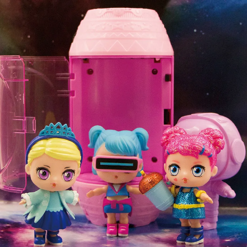 Eaki оригинальные DIY детские игрушки для космических капсул куклы с оригинальной