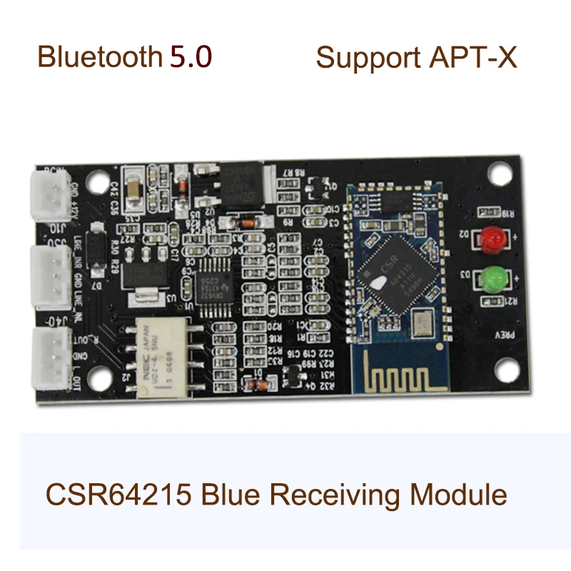 5,0 Bluetooth модуль Qualcomm QCC3003 CSR64215 без потерь APT-X Беспроводная Bluetooth плата аудиоресивера