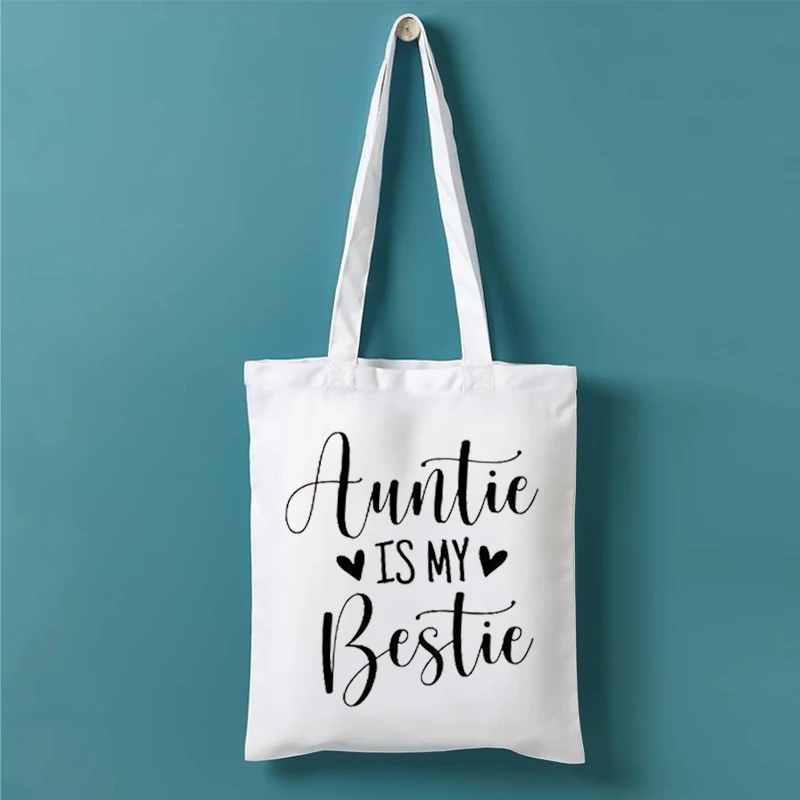 

Auntie T-Shirt Auntie Is My Bestie Shirt Classic Funny Aunt Shirt Women 2021 Best Aunt Ever Clothes Gift for Auntie Casual