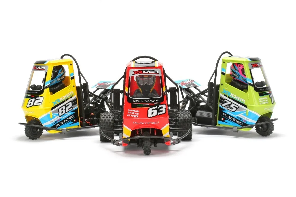 Забавный RC X-Rider Фламинго 1/8 2,4G 2WD Rc автомобиль электрический трицикл мотоцикл трицикл RTR дрейф