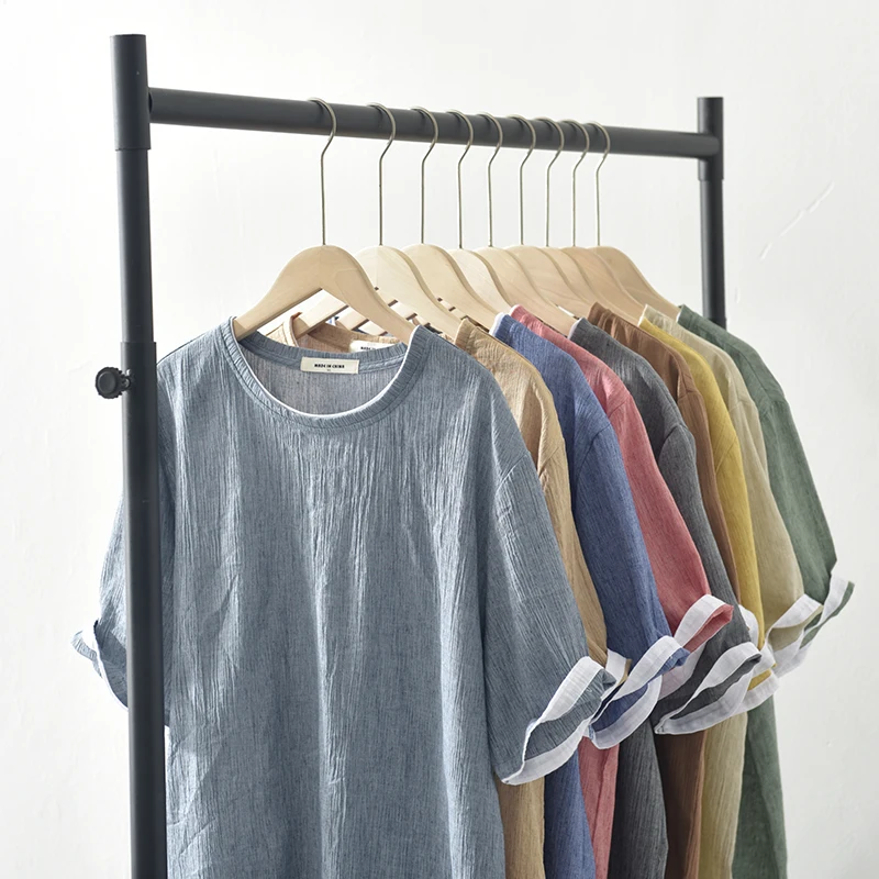 Футболка мужская с коротким рукавом дизайнерская модная тенниска из хлопка и