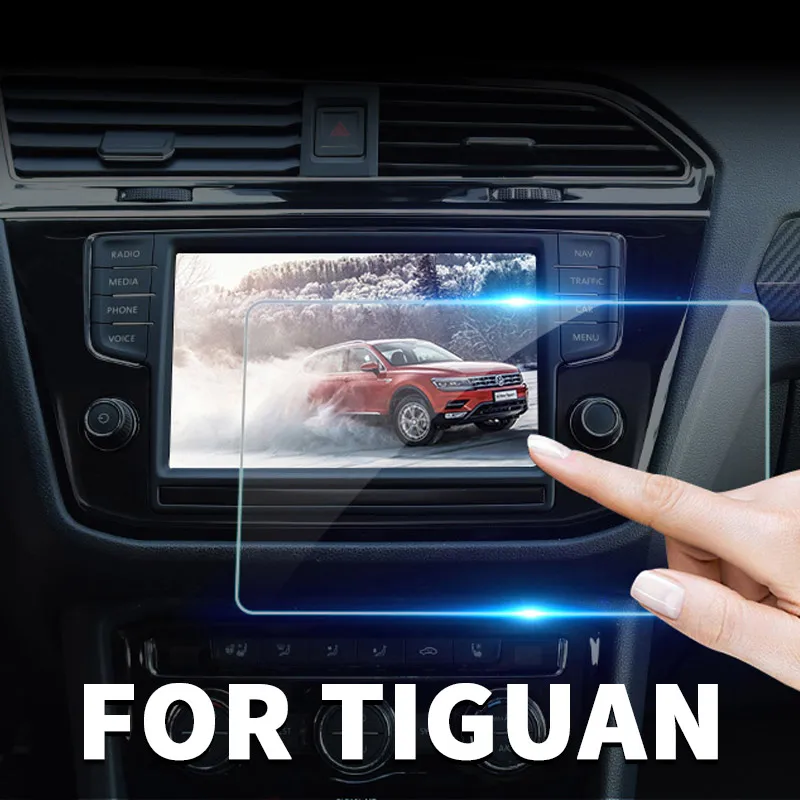 Закаленная Защитная пленка для Volkswagen Tiguan mk2 17 2018 2019 2020|Лепнина интерьера| |