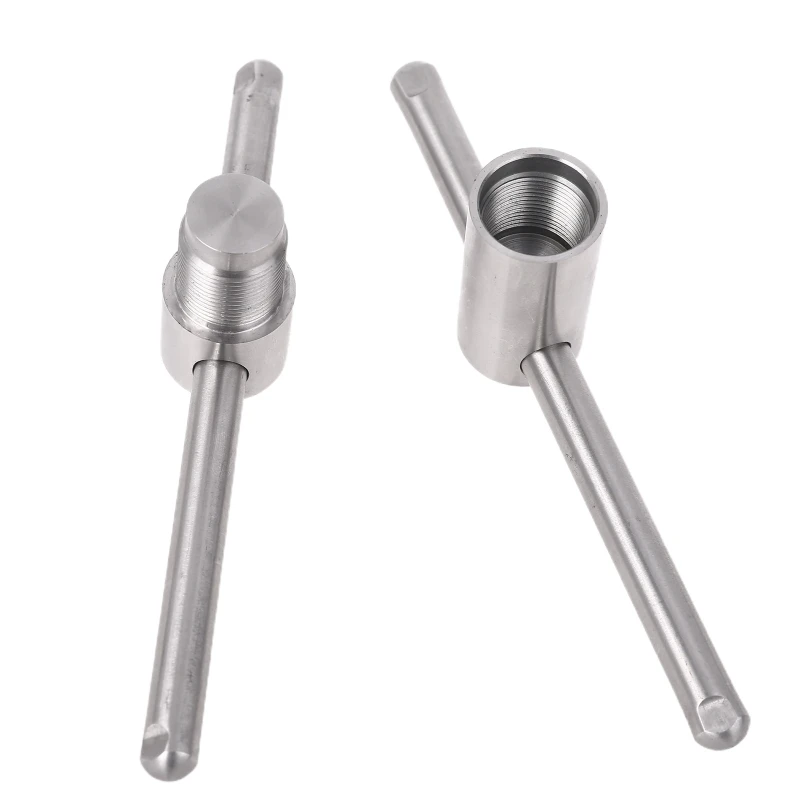 

Stainless Steel Cue Tip Press Tool Shaper for 14mm Pool Snooker Billiard Arc Cue 62KF