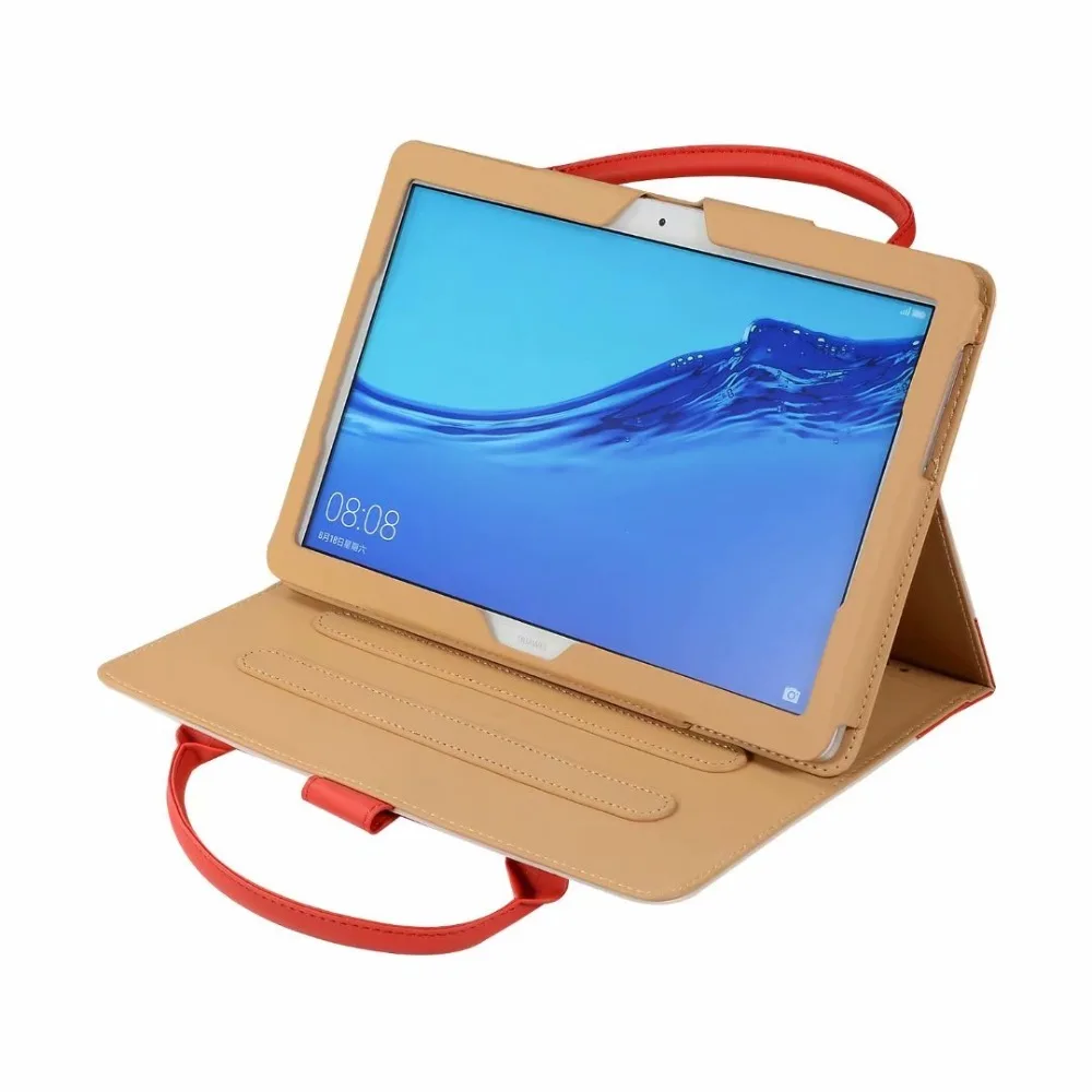 Сумка для huawei MediaPad T5 10 чехол для планшета huawei MediaPad T5 AGS2-W09/L09/L03/W19 10," Магнитный чехол+ ручка