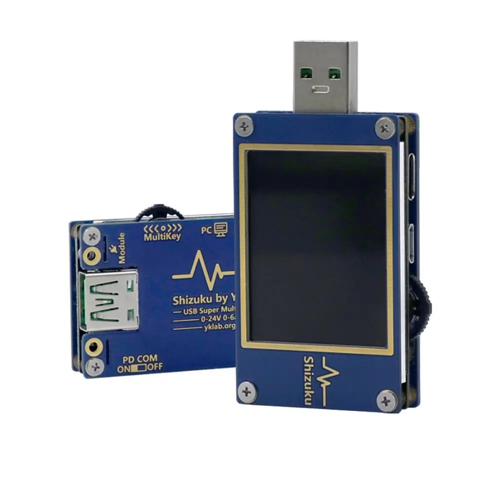 Измерительный прибор USB многофункциональный цифровой тестер с цветным дисплеем