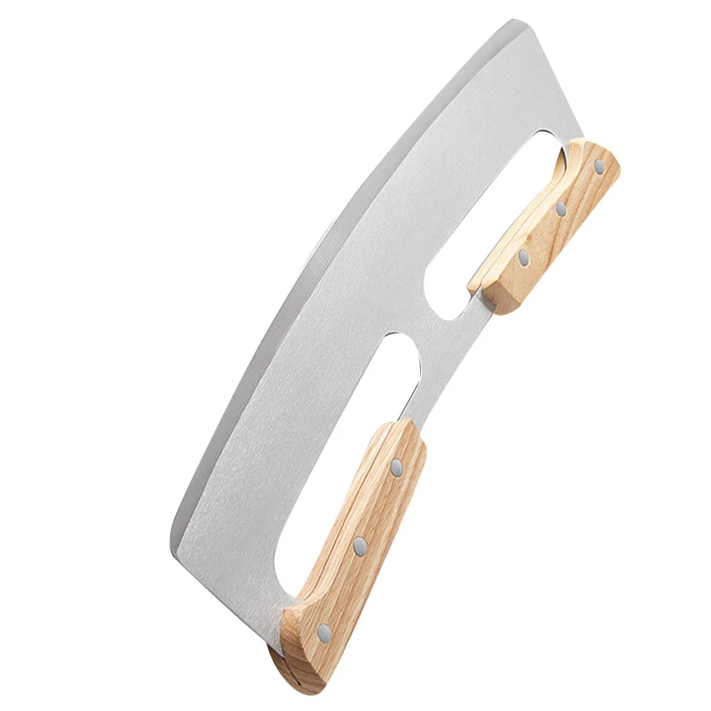 

1 шт., резак для пиццы с двойной ручкой из нержавеющей стали