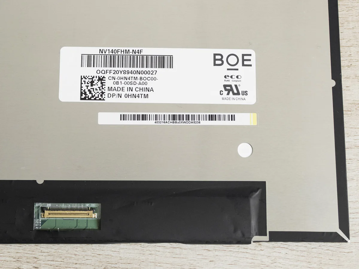 NV140FHM-N4F FIT NV140FHM-N4T B140HAN05.6 NV140FHM-N65 LP140WFA-SPM1 14 0 дюйма IPS Laptop LCD-экран FHD 1920x1080 30PINS EDP -