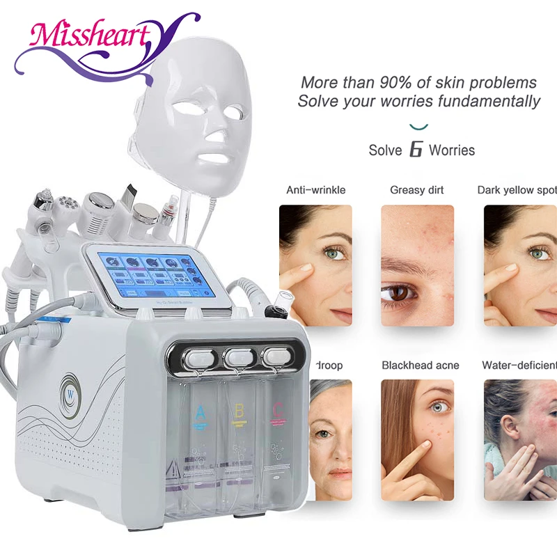 6 в 1 светодиодный фотонный аппарат для омоложения кожи и удаления морщин 40K