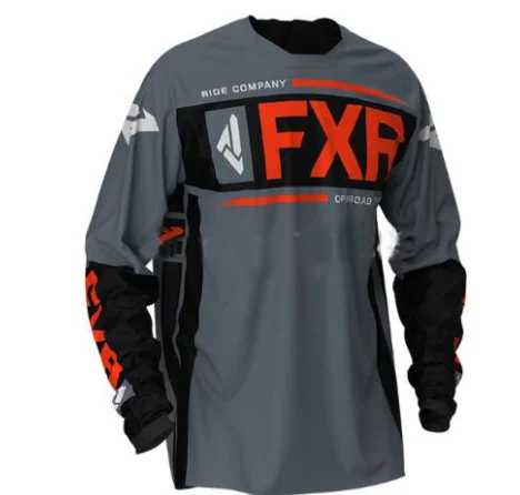 FXR2020 MX горные велосипедные майки bicicleta de montaña ropa carreras DH MTB camisa negro largo Джерси