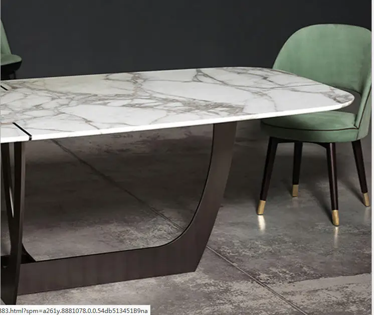 Набор обеденной комнаты из массива дерева домашняя мебель минималистичный