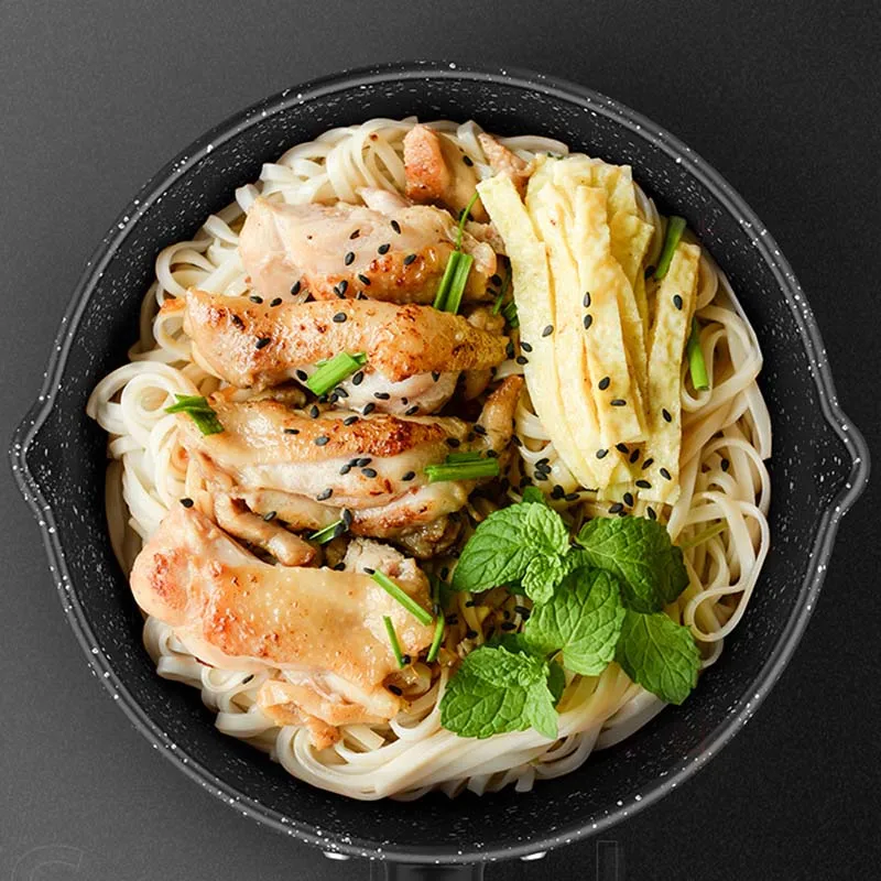 

Frying pan small milk pot complementary food pot instant noodle pot non-stick pot household small pot wheat rice stone baby boil