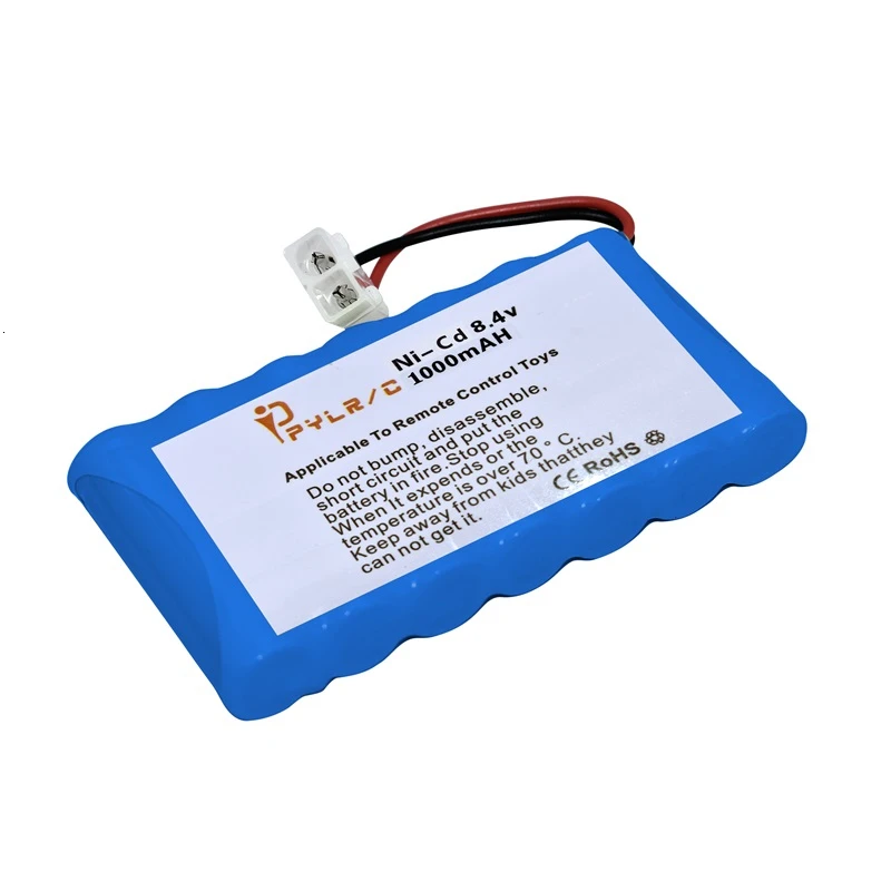 With Tamiya 2P Plug 8.4v 1000mah Ni-CD Battery And Charger For Rc toys Car Tank Robot Gun Boat AA Rechargeable Pack | Игрушки и хобби