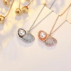 Новые 925 стерлингового серебра модные элегантные привлекательные оболочки ожерелья для женщин, девушек, все-матч вечерние, праздничная бижутерия, Повседневная бижутерия 3Y1437