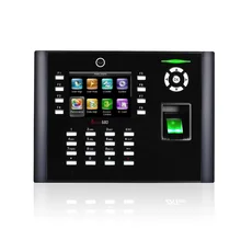 TCP/IP built-in backup battery fingerprint access control system time attendance with web server software