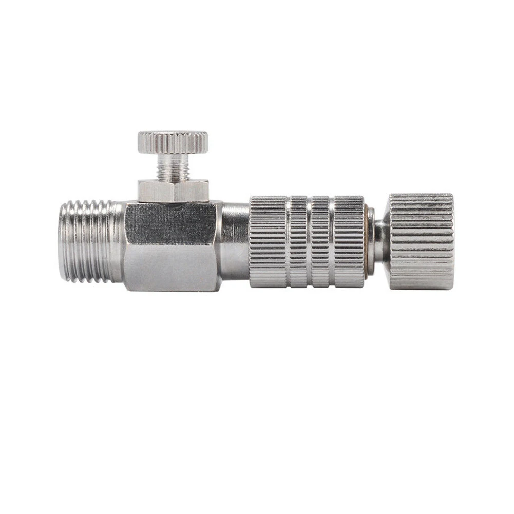 

1/8" Plug Disconnecting Silver Adapter Coupler Durable Tools Fitting Part Airbrush Connecter Quick Release Coupling Disconnect