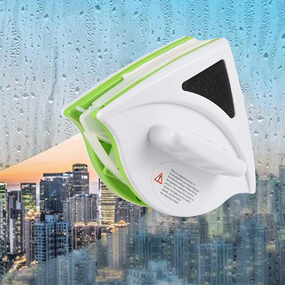 Магнитный стеклоочиститель двусторонняя щетка для мытья окон дома|Чистящие