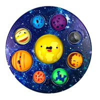 eight planets simple dimple fidget sensory toy fingertip planet simulation squeeze stress relief antistress board fidget toy