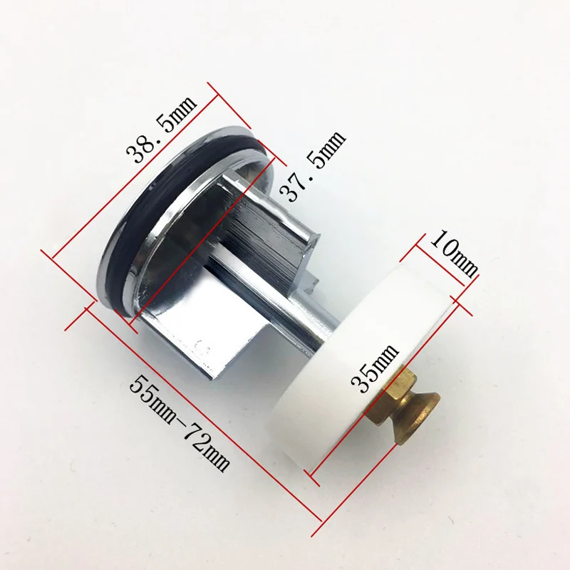 Круглая крышка для раковины пробка кнопка 38 мм выдвижная заглушка слив дома