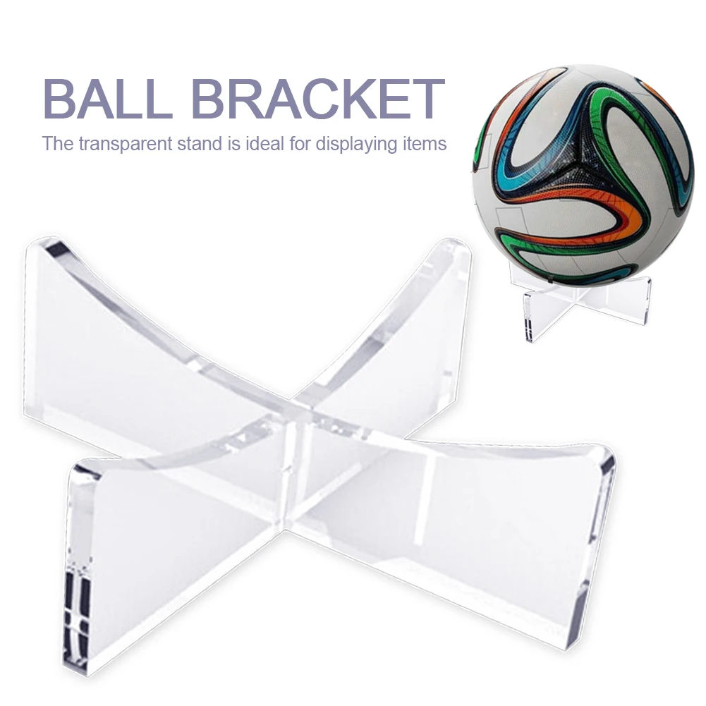 

Acrylic Multi-function Display Stand Bowling Rugby Basketball Soccer Ball Bracket Holder Transparent Acrylic Rack Support Base