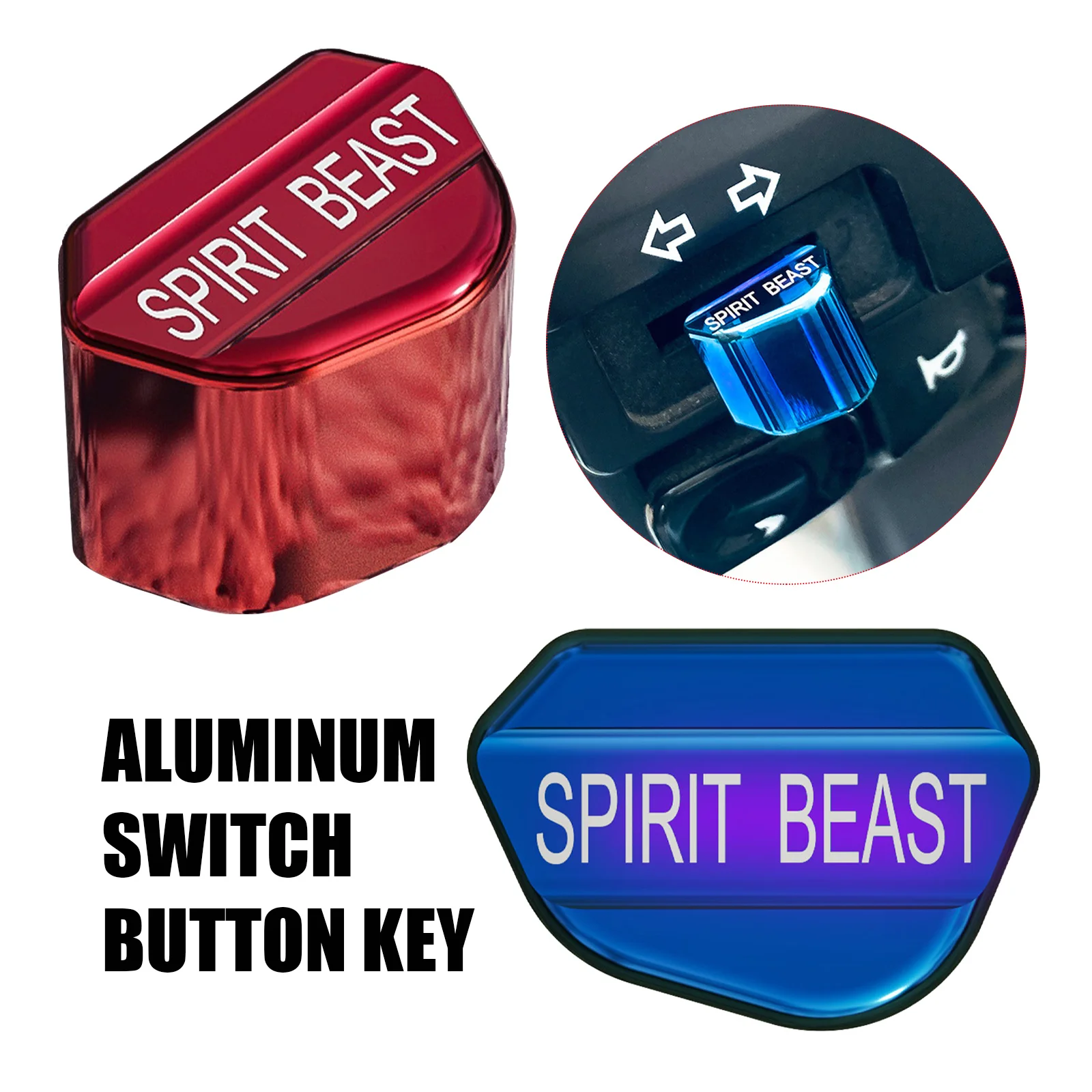 Motorcycle Switches Button Turn Signal High Low Beam Start Buttons Removed Key Cap For Benelli Honda Suzuki Yamaha Kawasaki BMW |