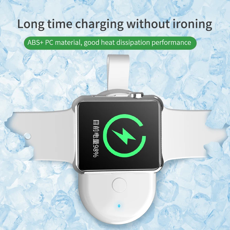 Портативное зарядное устройство USB для Apple Watch SE 6 5 4 док станция быстрой зарядки адаптер магнитное