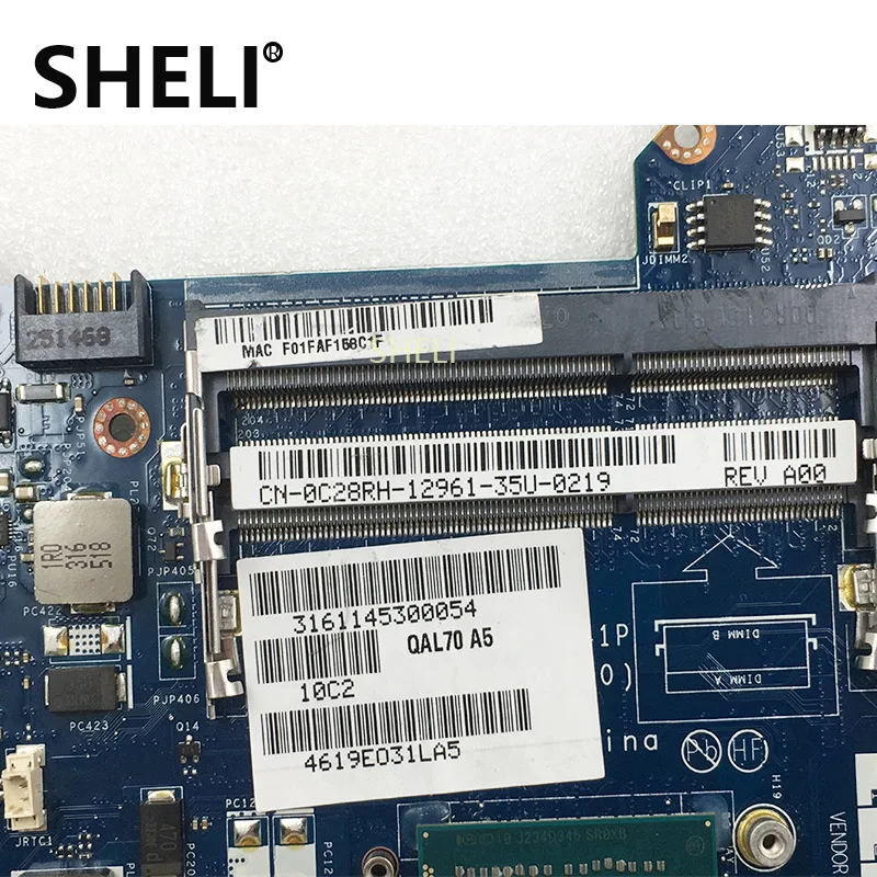 Материнская плата SHELI для ноутбука DELL Latitude E6330 материнская с внутренним