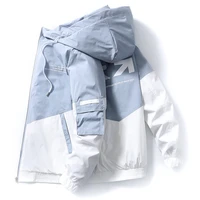 mens windbreaker jacket waterproof hooded waterproof windbreaker casual coat mens clothing 2021 autumn jacket mens