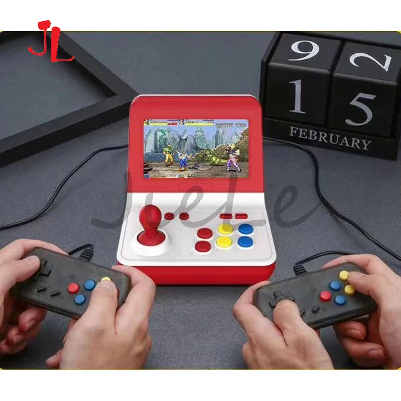

Ретро аркадная портативная игровая мини-консоль 4,3 и 3,0 дюйма 64 бит 3000 и 360 видеоигры Классическая семейная игровая консоль в подарок ретро