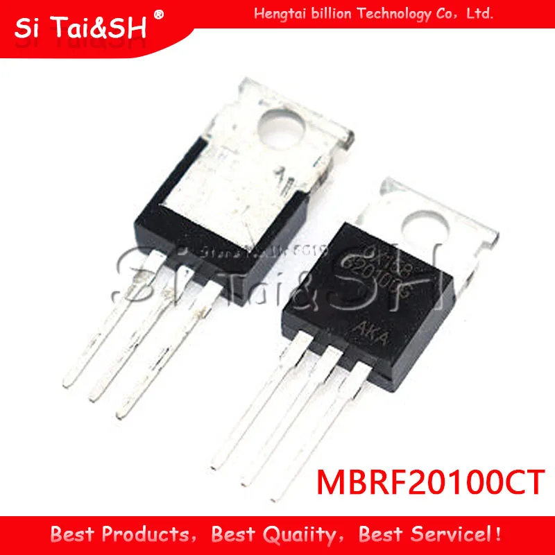 10 шт. MBRF20100CT TO220F MBRF20100 TO-220F 20A 100В до-220 диод Шоттки | Электронные компоненты и