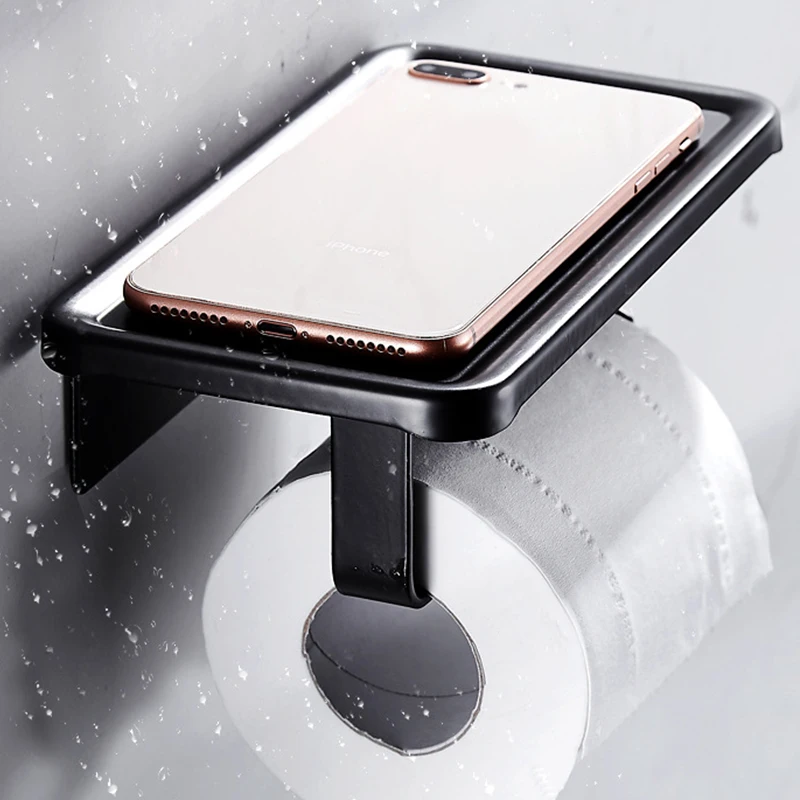 

Настенный кронштейн для телевизора без пуха Нержавеющая сталь Ванная комната Туалет держатель для туалетной бумаги Бумага Полотенца держ...