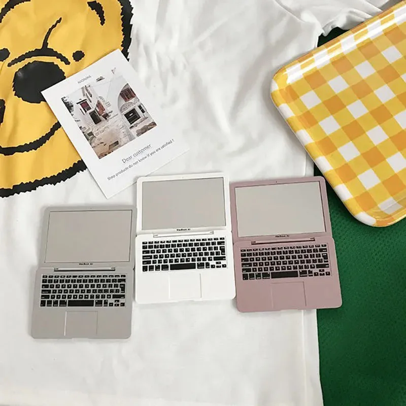 Портативное мини-зеркало для косметики декоративные зеркала в форме компьютера