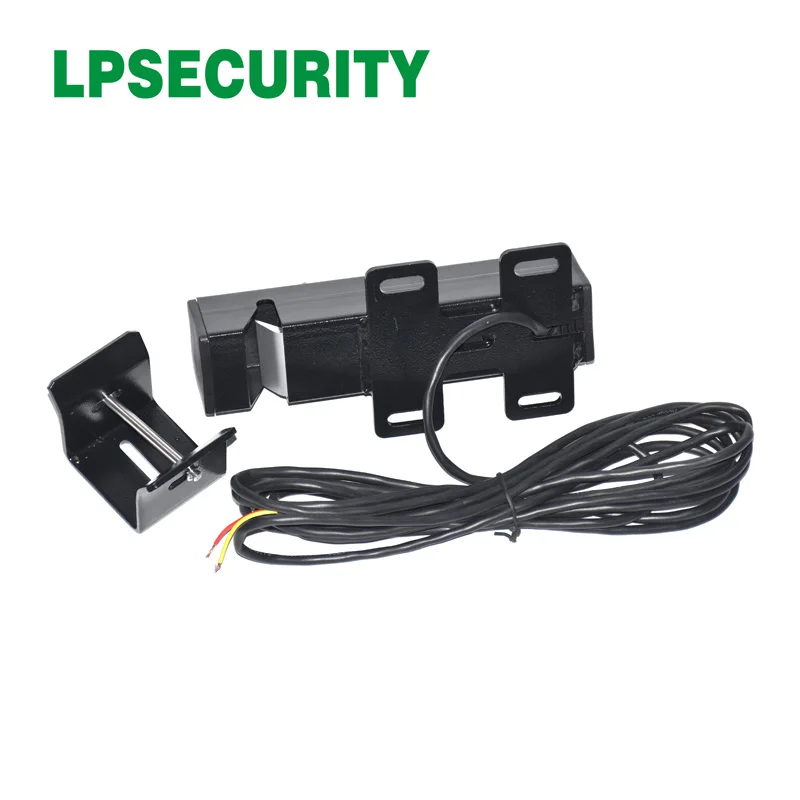 LPSECURITY открытый использовать 12 В 24VDC открывалка ворот Мотор Электрический замок защелка для распашных рычагов ворот