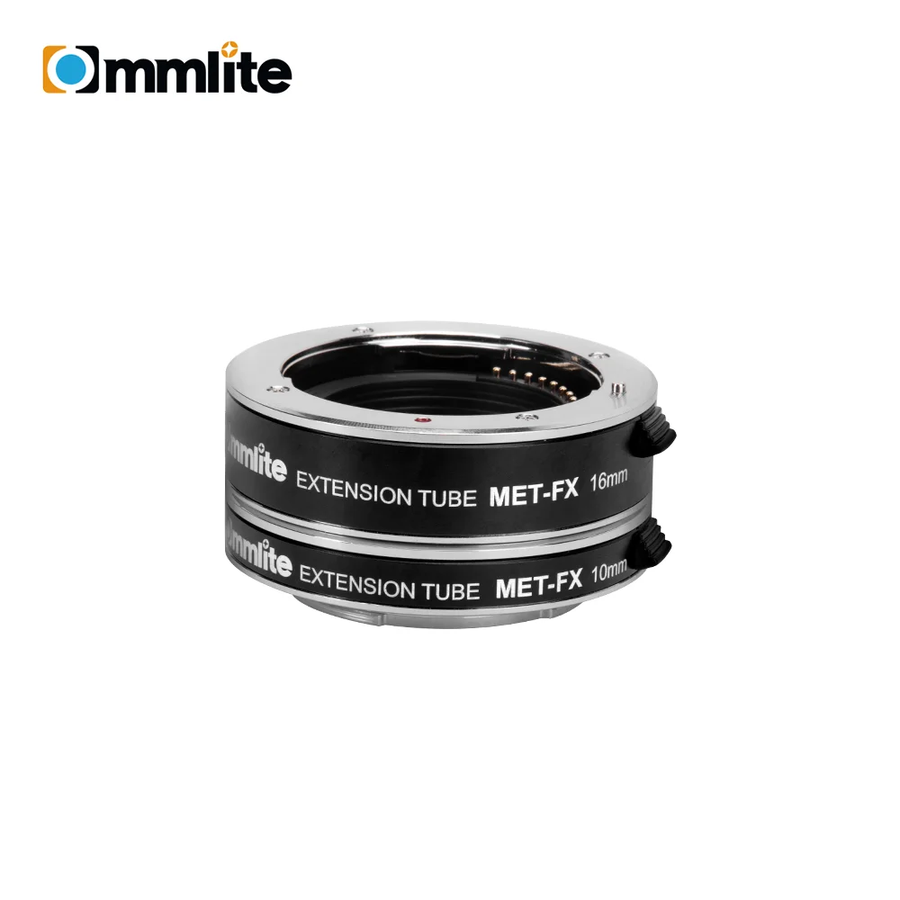 Комплект удлинительных трубок Commlite для Fujifilm X Mount беззеркальных камер и линз (10 мм
