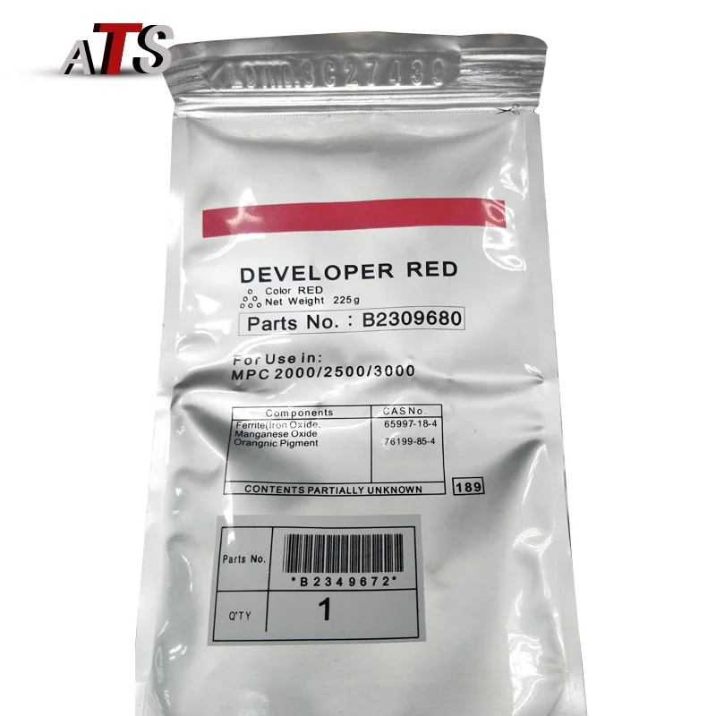1 Набор CMYK порошок для цветопередачи 225 г для Ricoh B2309680 MPC 2000 2500 3000 совместимый MPC2000 MPC2500 MPC3000